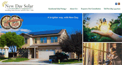 Desktop Screenshot of newdaysolar.com